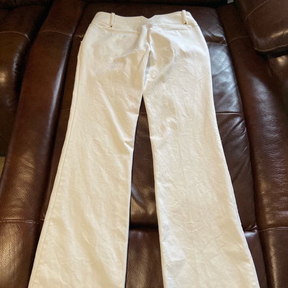 💎 Bebe - White/Cream Flare Pants 💎 - Picture 3 of 6